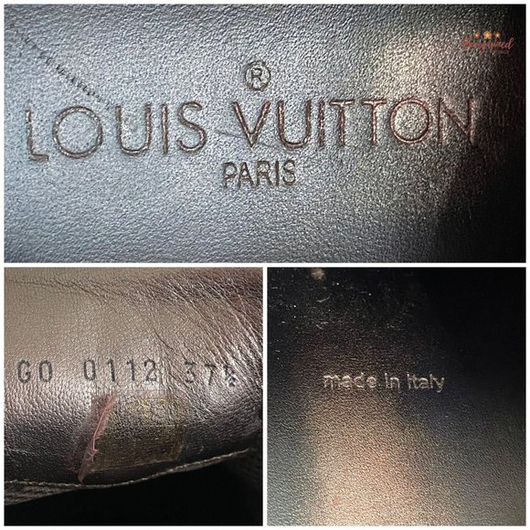 Authentic Louis Vuitton Pink Perforated Suede LV Logo Low Top Sneakers Size 7.5 - Picture 7 of 13